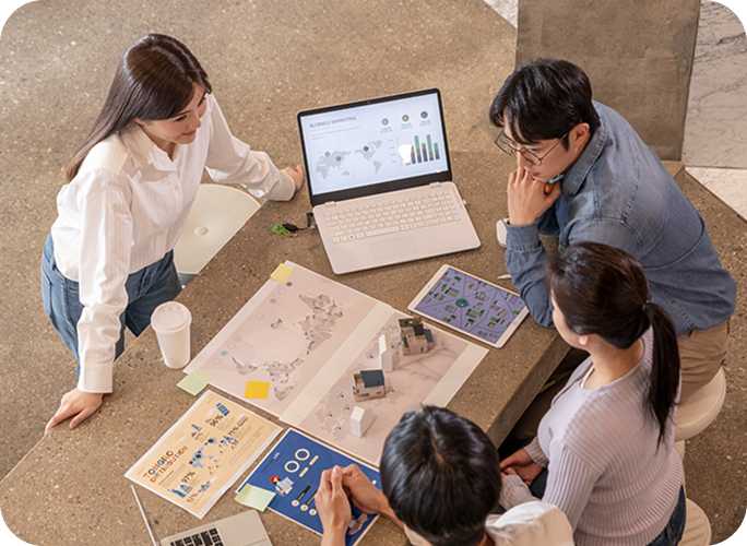 매출/입금 조회, AS 출동요청, 부가세 신고자료, 자유게시판